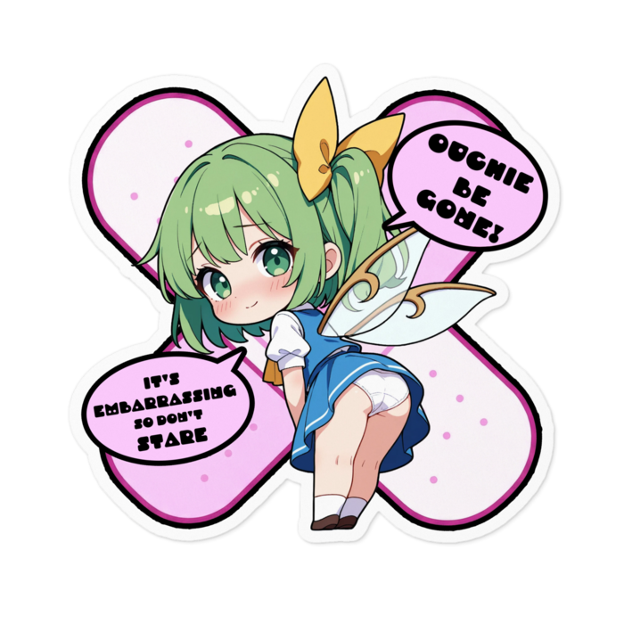 ステッカー - 100 x 100 (mm)