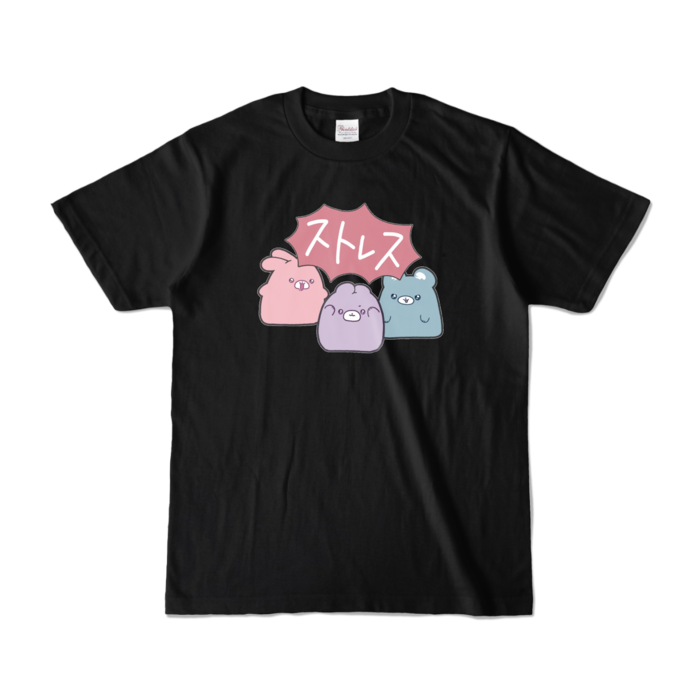 カラーTシャツ - S - ブラック (濃色)