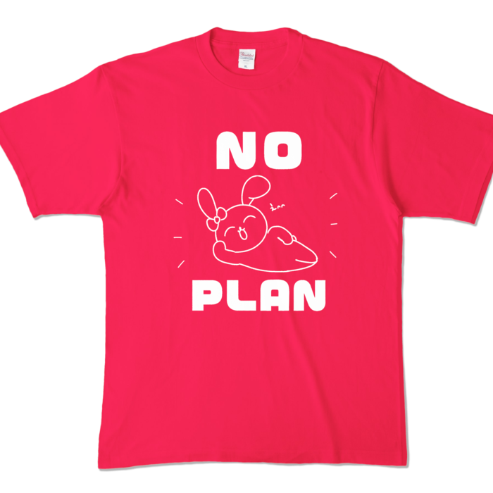 カラーTシャツ - XL - ホットピンク (濃色)