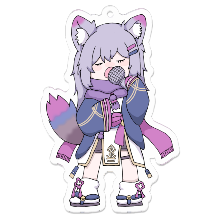 アクリルキーホルダー - 70 x 70 (mm)