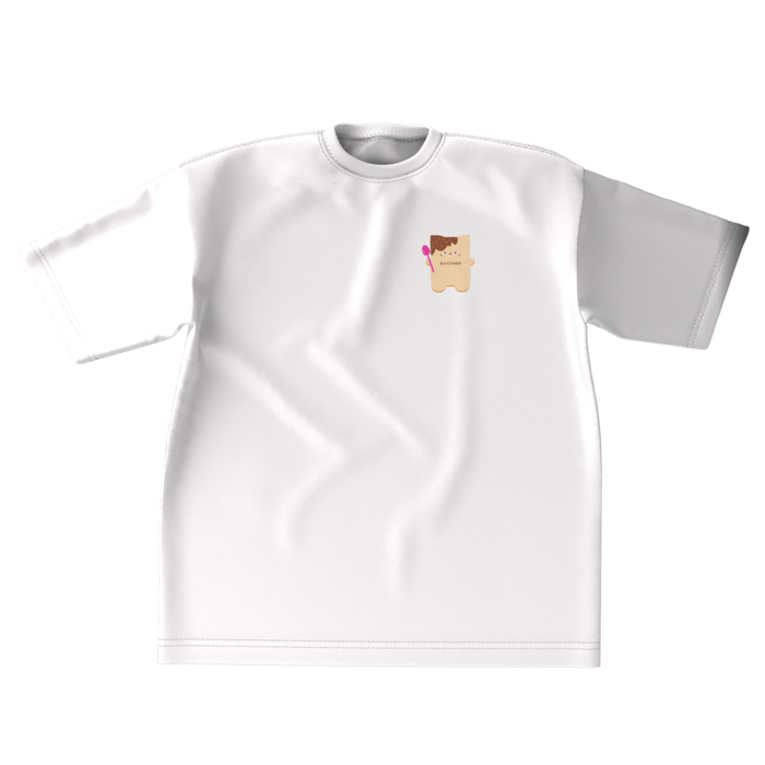 ジト目（ホワイト - XL -）