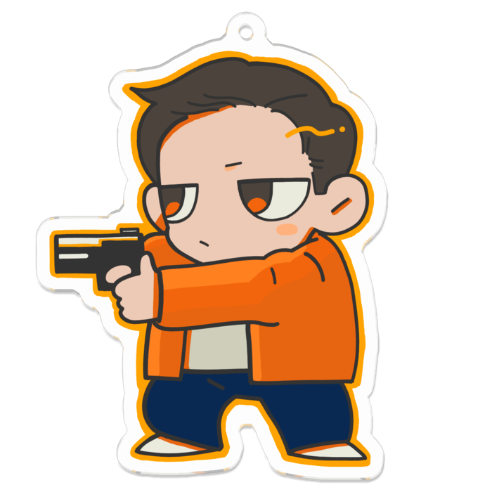アクリルキーホルダー - 70 x 70 (mm)
