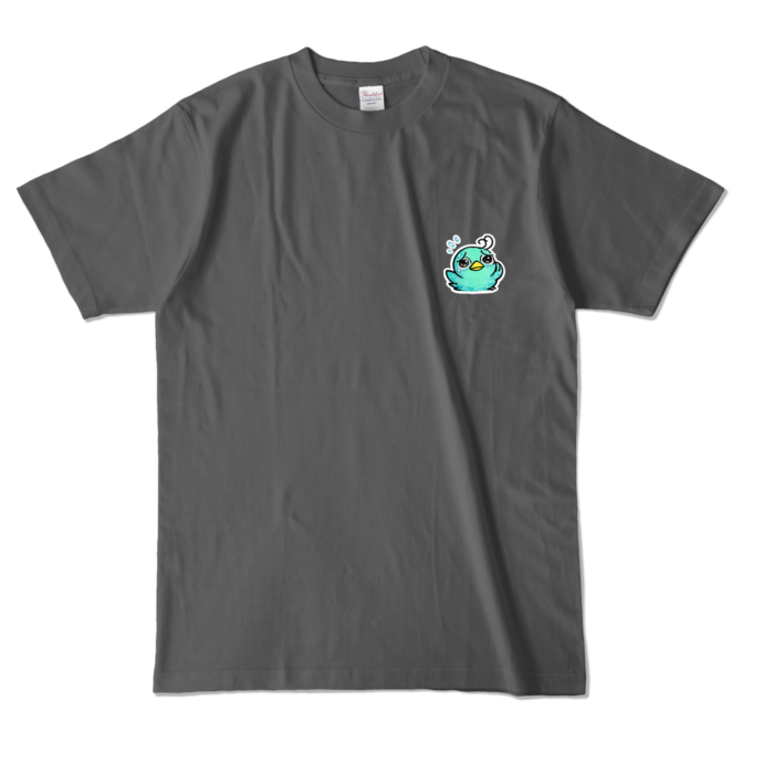 カラーTシャツ - L - チャコール (濃色)