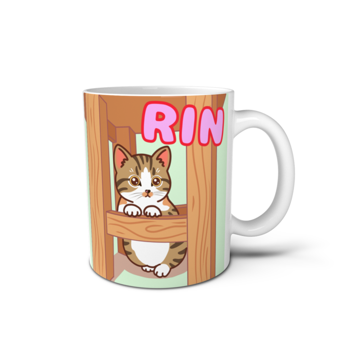 マグカップ - 直径 8 cm / 高さ 9.5 cm