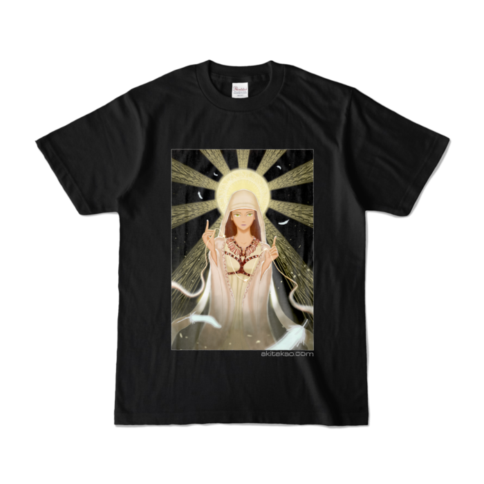 カラーTシャツ - S - ブラック (濃色)
