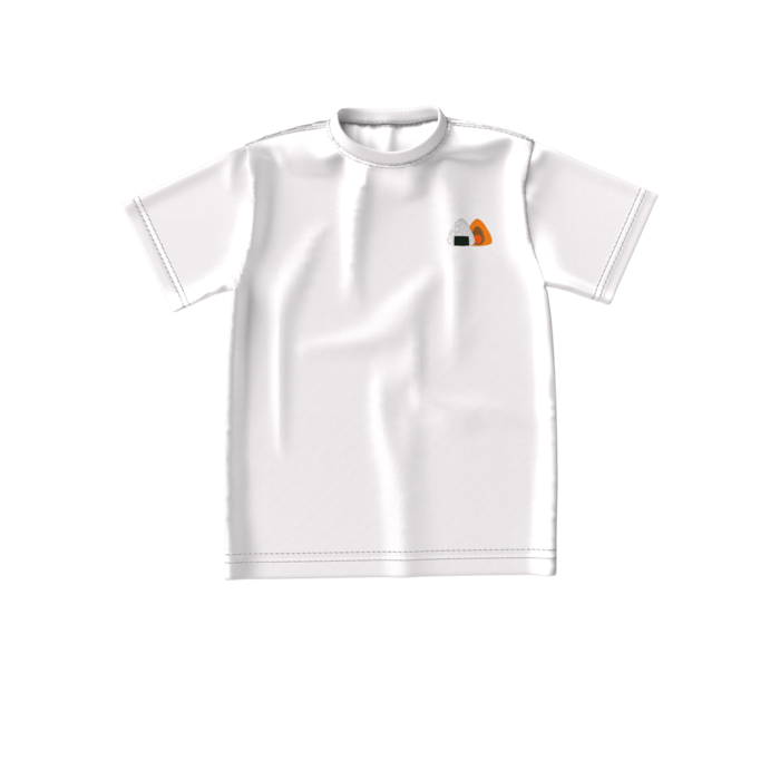おにぎりビッグシルエット白Tシャツ S