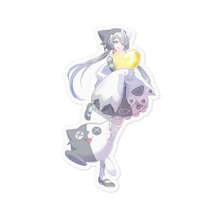 ステッカー - 100 x 100 (mm)