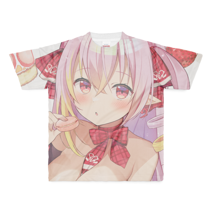 奏音おんぷ生誕祭2024フルグラフィックTシャツ - M - 正面印刷のみ