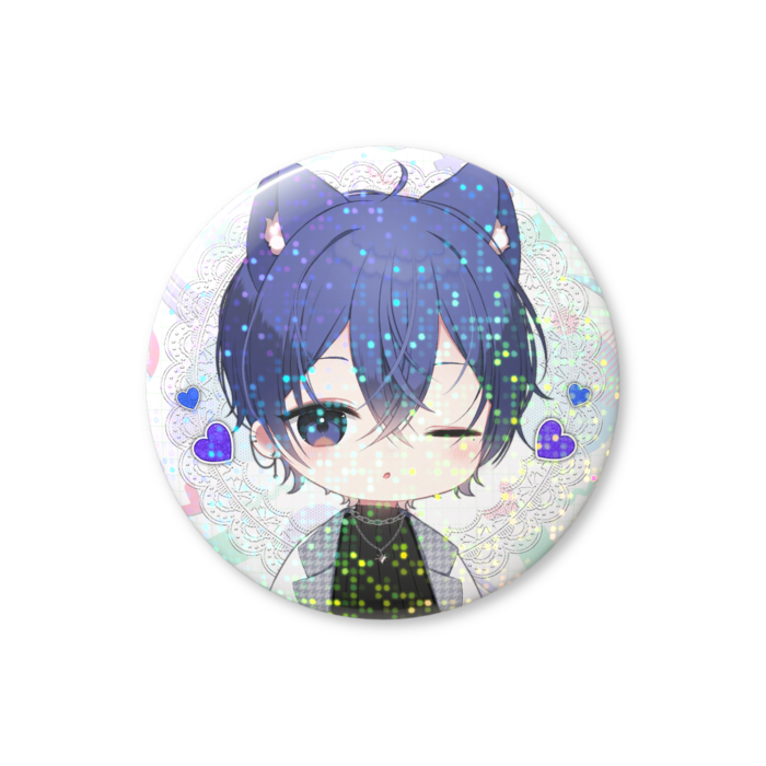 ホログラム缶バッジ - 56mm