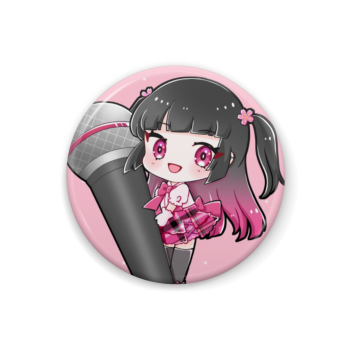 さくちゃんの缶バッジ