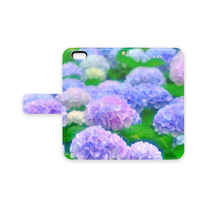 手帳型iPhoneケース - iPhone 6 / 6s - ストラップ穴 あり
