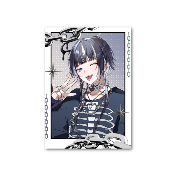 フォト風カード - 縦 - 片面