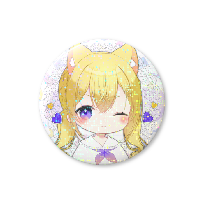 ホログラム缶バッジ - 56mm