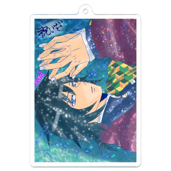アクリルキーホルダー - 70 x 70 (mm)