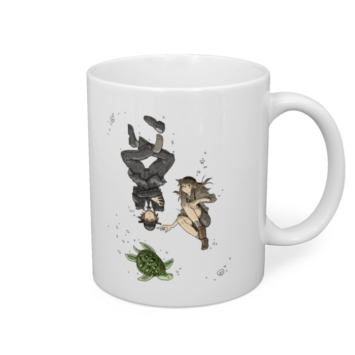 マグカップ - 直径 8 cm / 高さ 9.5 cm