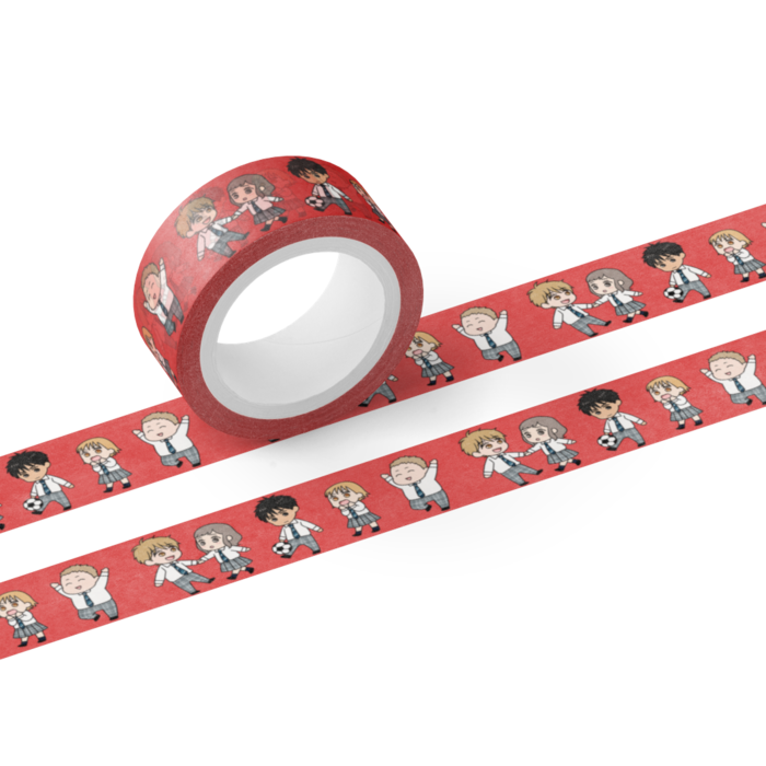 マスキングテープ - テープ幅 15mm赤