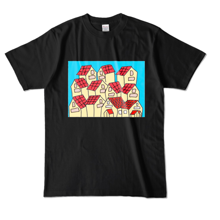 カラーTシャツ - L - ブラック (濃色)