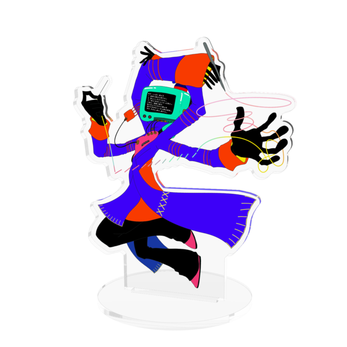 アクリルフィギュア - 100x100mm