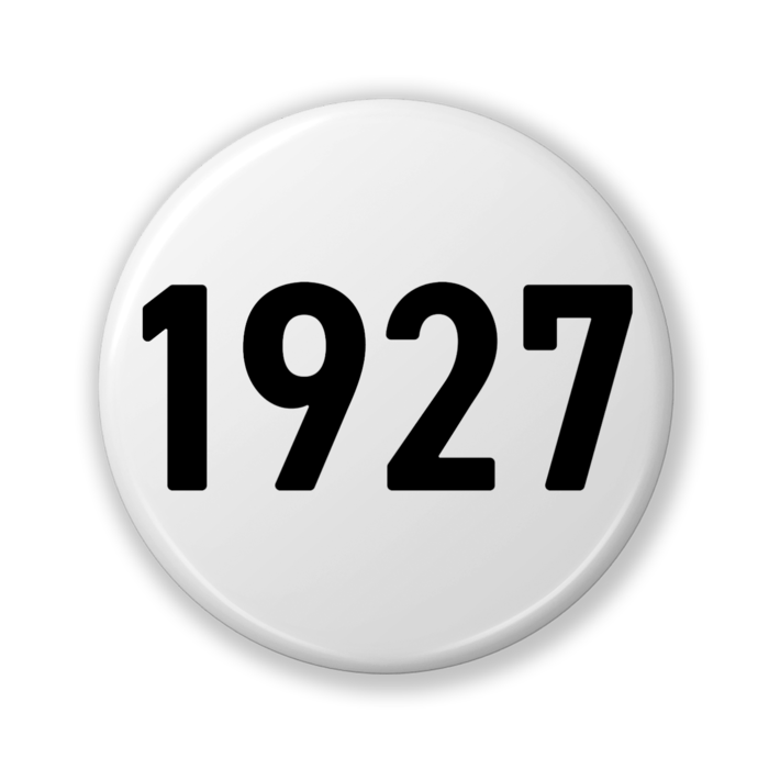 【1927】缶バッジ- 32mm