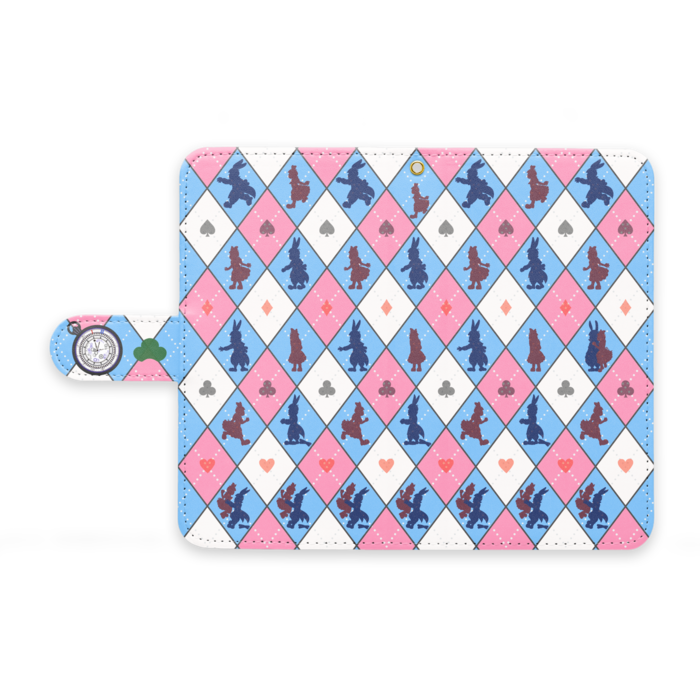 手帳型Androidケース - M - ストラップ穴 あり