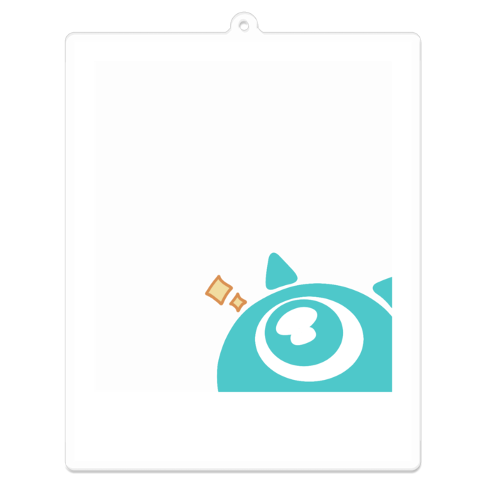 アクリルキーホルダー - 100 x 100 (mm)