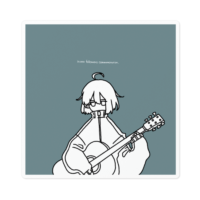 ステッカー - 100 x 100 (mm)