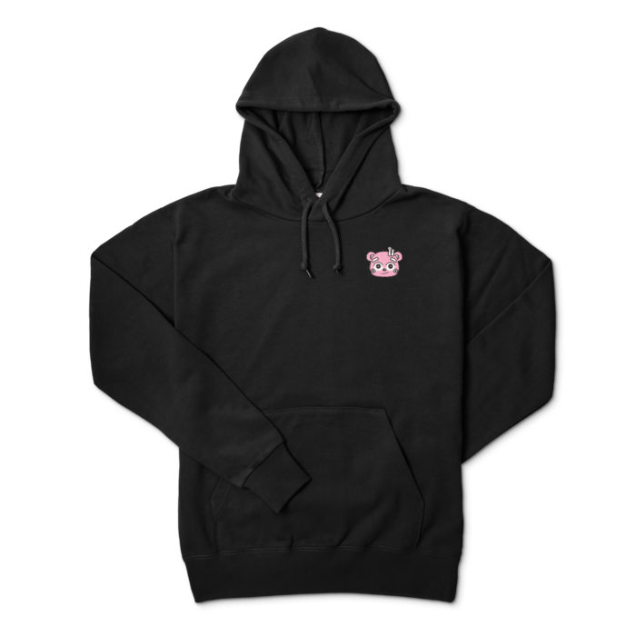 ストンと着るすぴおパーカー - L - ブラック