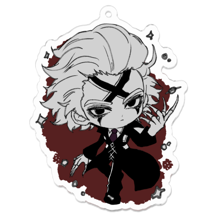 アクリルキーホルダー - 70 x 70 (mm)