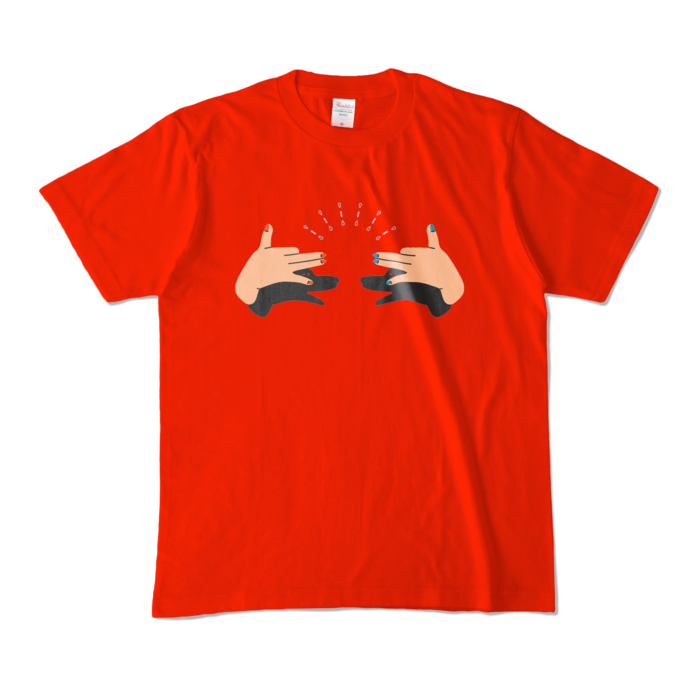 カラーTシャツ - M - レッド (濃色)
