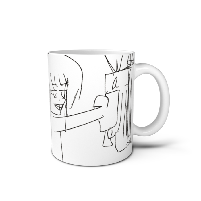 マグカップ - 直径 8cm / 高さ 9.5cm