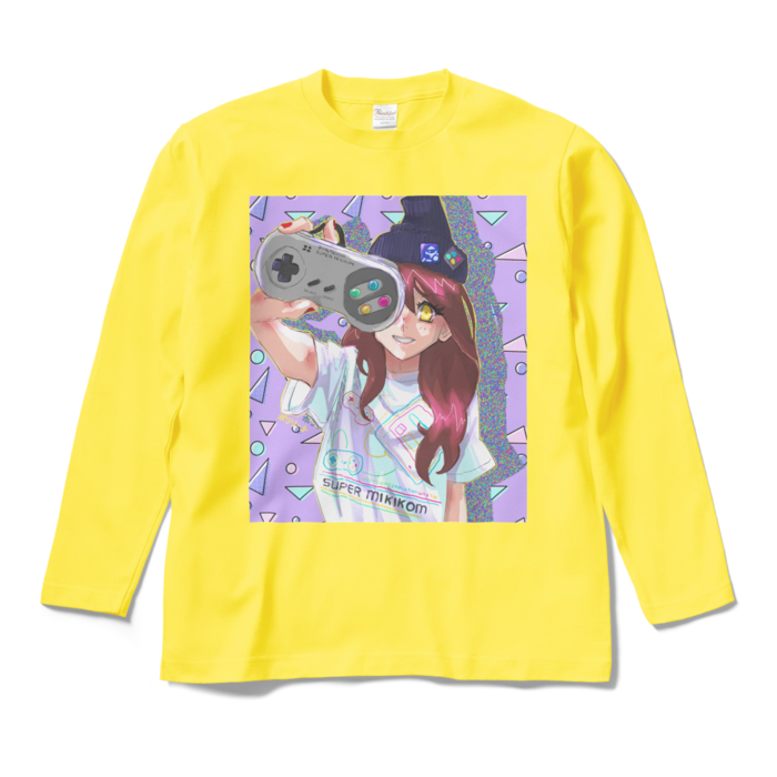 ロングスリーブTシャツ - M - イエロー