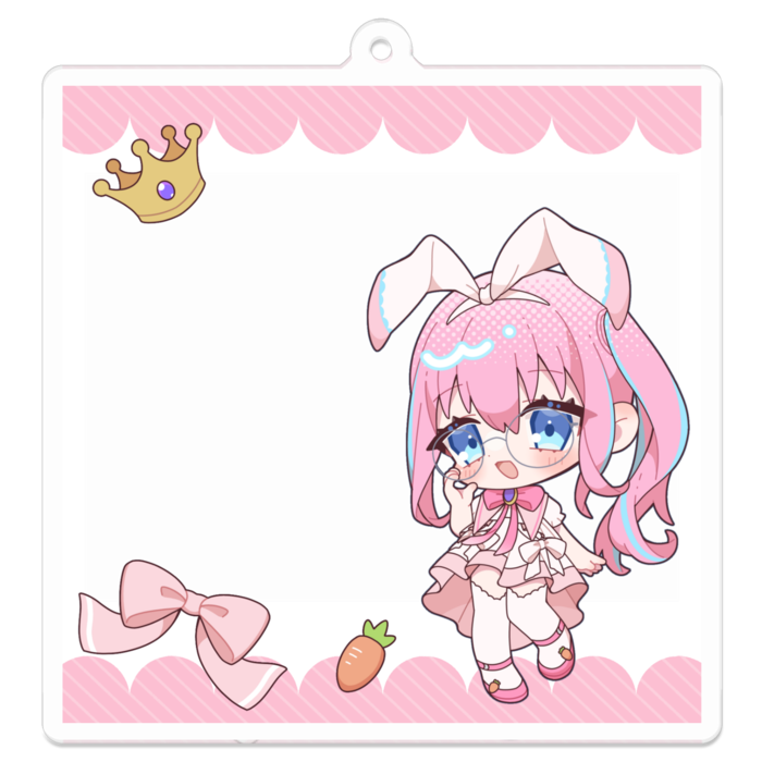 アクリルキーホルダー - 70 x 70 (mm)