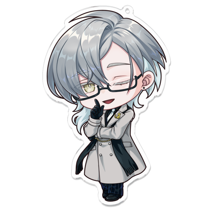 アクリルキーホルダー - 100 x 100 (mm)