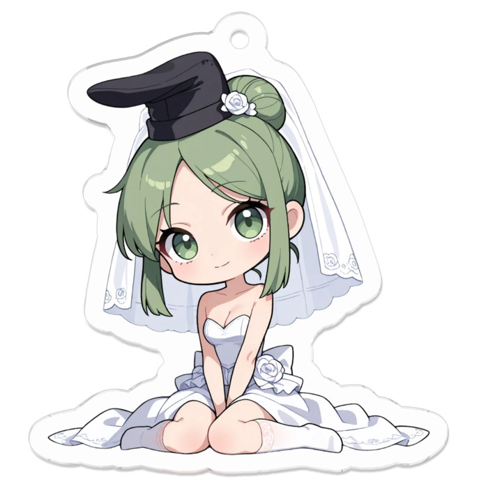 アクリルキーホルダー - 50 x 50 (mm)(キャラのみ)