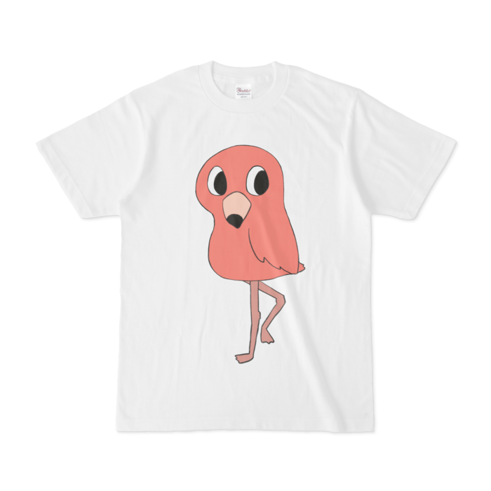 フラミンッゴのTシャツ - S - 白