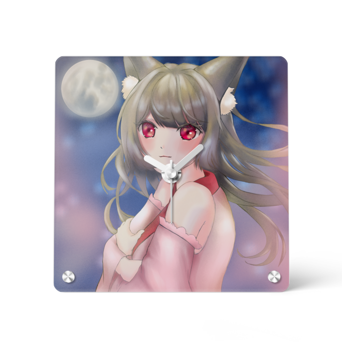アクリル時計 - 150x150mm