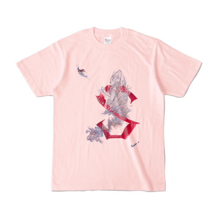 カラーTシャツ - S - ライトピンク (淡色)