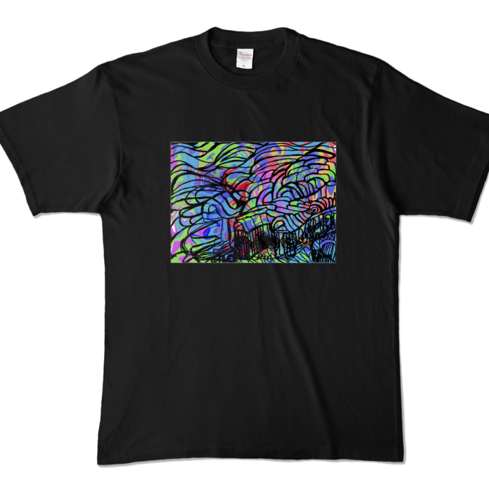 カラーTシャツ - XL - ブラック (濃色)