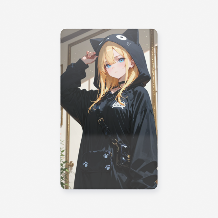 クリアカード - 名刺（55 × 91mm）