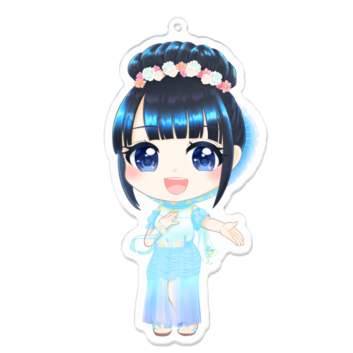 アクリルキーホルダー - 100 x 100 (mm)