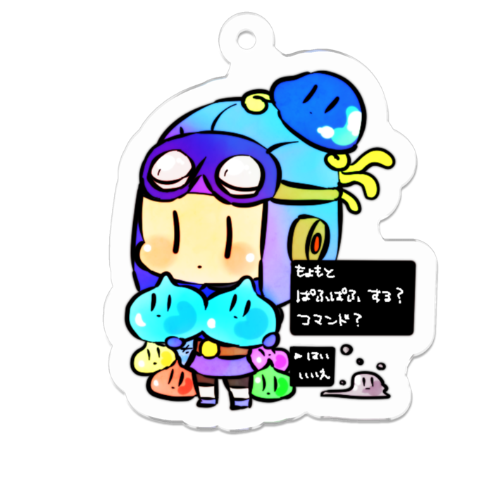 アクリルキーホルダー - 50 x 50 (mm)