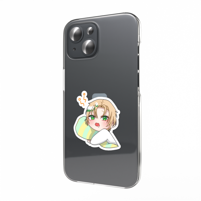 〜ねむっ〜スマホステッカー - W55 × H91mm 以内