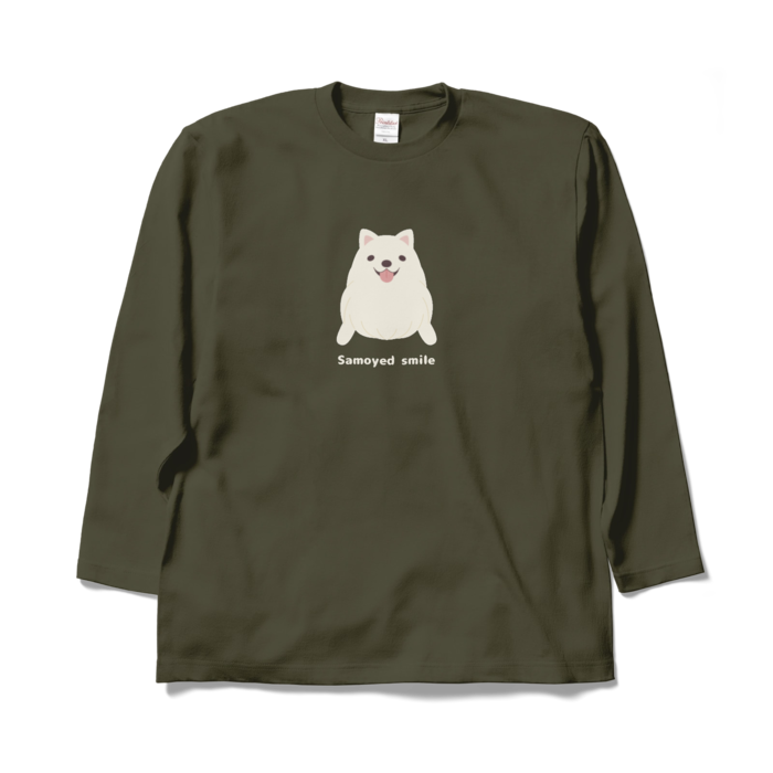 ロングスリーブTシャツ　アーミーグリーン　XL