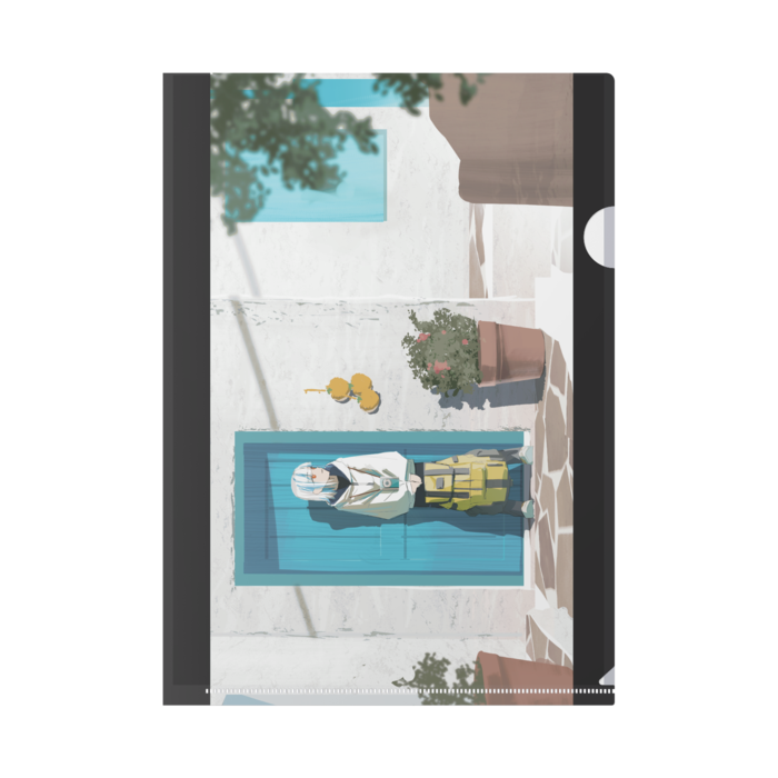 #2クリアファイル 