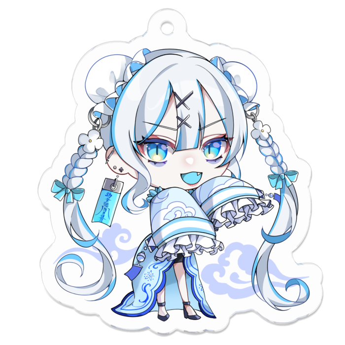 アクリルキーホルダー - 50 x 50 (mm)