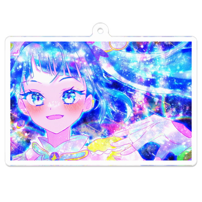 アクリルキーホルダー - 70 x 70 (mm)
