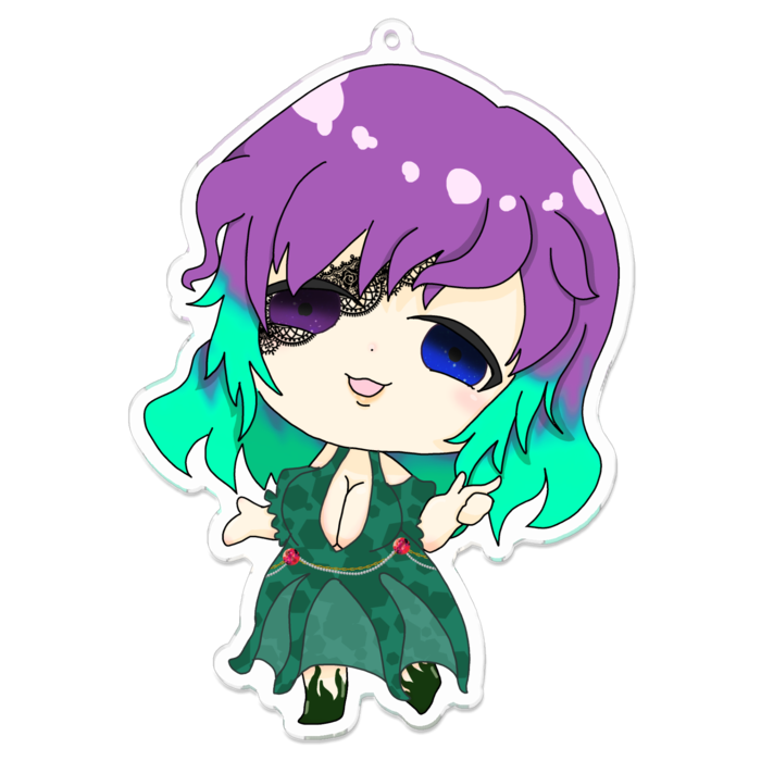 アクリルキーホルダー - 100 x 100 (mm)