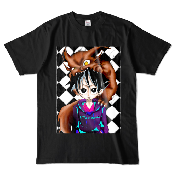 カラーTシャツ - L - ブラック (濃色)