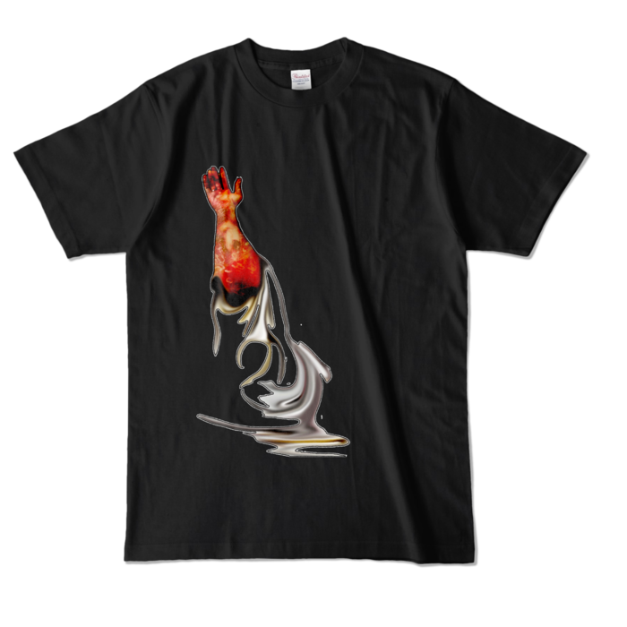 カラーTシャツ - L - ブラック (濃色)