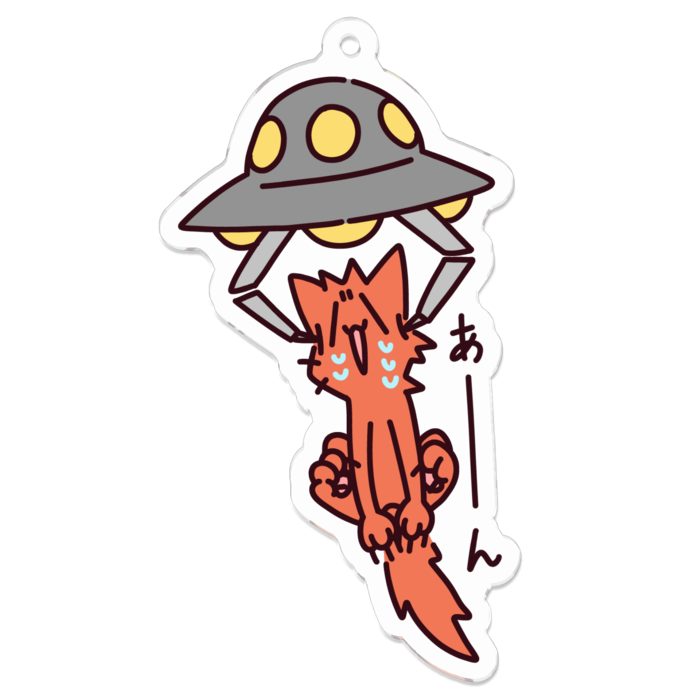 アクリルキーホルダー - 70 x 70 (mm)